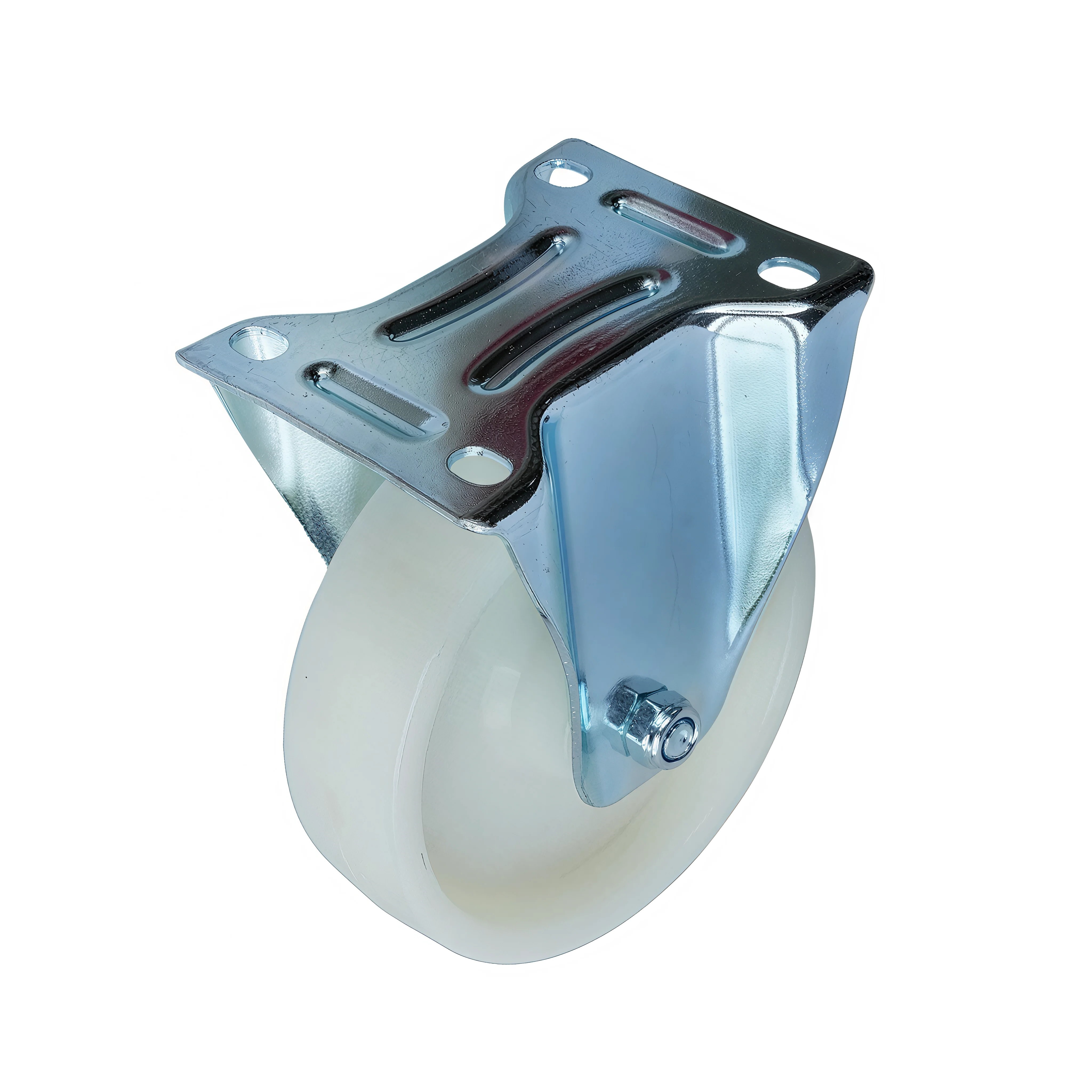 FCpn 63 - Большегрузное нейлоновое колесо 160 мм (площадка, неповоротн, роликоподш)